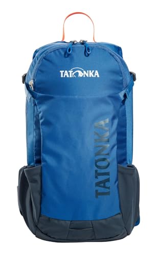 Tatonka Fahrradrucksack Baix 12L - Kleiner, leichter Outdoor-Rucksack mit Helmhalterung und 12 Liter Volumen - Damen und Herren - blau von Tatonka