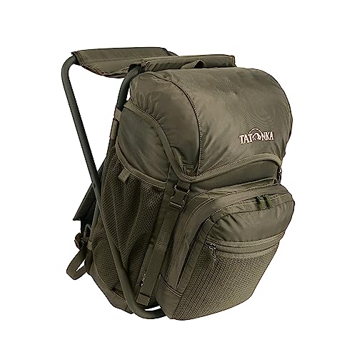 Tatonka Fischerstuhl 20L - Rucksack mit Hocker und 20 Liter Volumen - Mit stabilem Aluminiumrahmen - Belastbar bis 100 Kg (olive) Tatonka Fischerstuhl 20L - Rucksack mit Hocker und 20 Liter Volumen - Mit stabilem Aluminiumrahmen - Belastbar bis 100 Kg (olive) von Tatonka