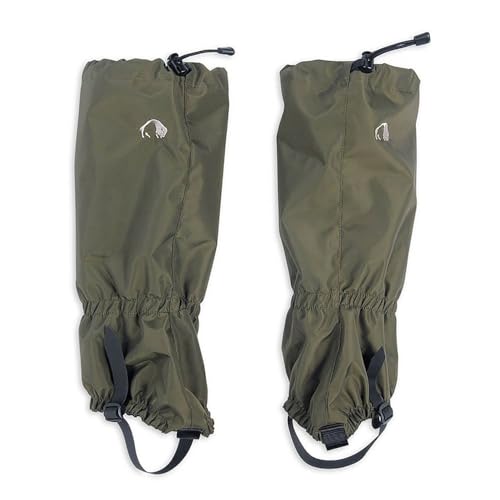 Tatonka Gaiter 420 HD (Gr. L) - Wasserdichte, lange Gamaschen mit Schuh-Riemen und Reißverschluss - Schützen Schuhe und Hosenbeine beim Wandern und Trekken - Größe L (olive) von Tatonka