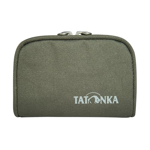 Tatonka Geldbeutel Plain Wallet RFID B - Kleine Geldbörse mit RFID Schutz und Münzfach, Fächern für Kreditkarten, Bankkarten etc. - Maße: 11 x 7 x 2 cm von Tatonka