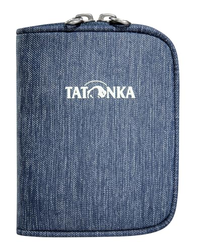 Tatonka Geldbeutel Zipped Money Box - Geldbörse mit Platz für 4 Kreditkarten, Münzgeldfach und extra Reißverschlussfach im Inneren - 9 x 11 x 2 cm - navy Tatonka Geldbeutel Zipped Money Box - Geldbörse mit Platz für 4 Kreditkarten, Münzgeldfach und extra Reißverschlussfach im Inneren - 9 x 11 x 2 cm - navy von Tatonka