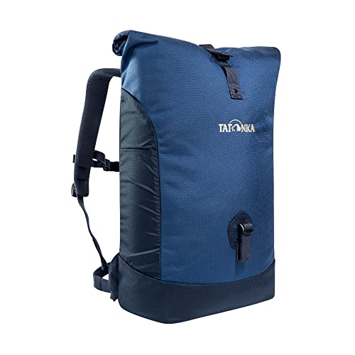 Tatonka 25l Daypack Grip Rolltop Pack S - Rucksack mit Rollverschluss und 15" Laptopfach - Tagesrucksack - 25 Liter - Darker Blue/Navy Tatonka 25l Daypack Grip Rolltop Pack S - Rucksack mit Rollverschluss und 15" Laptopfach - Tagesrucksack - 25 Liter - Darker Blue/Navy von Tatonka