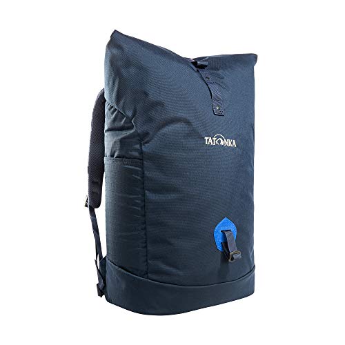 Tatonka 34l Daypack Grip Rolltop Pack - Rucksack mit Rollverschluss und 15 Laptopfach - Tagesrucksack für Frauen und Männer - 34 Liter (navy) von Tatonka