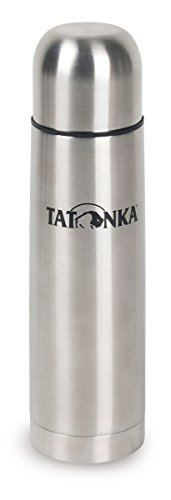 Tatonka Hot und Cold Stuff 0.45 L Grau - Praktische Edelstahl Isolierflasche, Größe 0.45 l - Farbe Silber von Tatonka