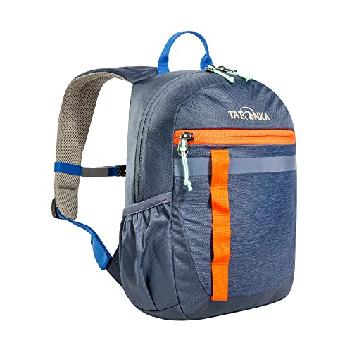 Tatonka Kinderrucksack Husky Bag JR 10 - Rucksack für Kinder ab 4 Jahren - Mit Reflexstreifen und inkl. Sitzkissen - Mädchen und Jungen - 10 Liter - dunkelblau von Tatonka