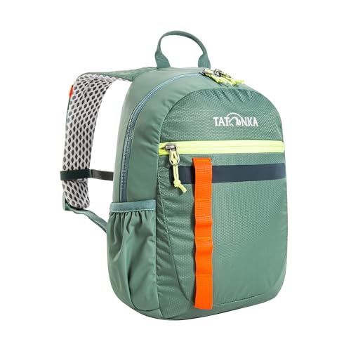 Tatonka Kinderrucksack Husky Bag JR 10 - Rucksack für Kinder ab 4 Jahren - Mit Reflexstreifen und inkl. Sitzkissen - Mädchen und Jungen - 10 Liter - sage green von Tatonka