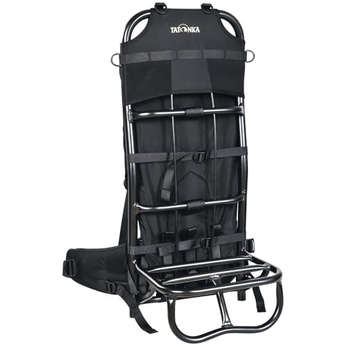 Tatonka Lastenkraxe - Kraxe mit verstellbarem Tragesystem zum rückenschonenden Transportieren schwerer Lasten bis 50 kg (Holz, Kanister, Proviant, Fässer etc.), 78 cm, Schwarz Tatonka Lastenkraxe - Kraxe mit verstellbarem Tragesystem zum rückenschonenden Transportieren schwerer Lasten bis 50 kg (Holz, Kanister, Proviant, Fässer etc.), 78 cm, Schwarz von Tatonka