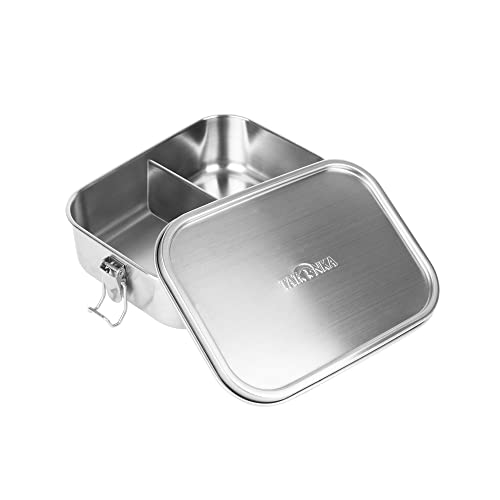 Tatonka Edelstahl Brotdose Lunch Box 2 800 ml Lock - Brotbox mit Unterteilung und Bügelverschluss - unzerbrechlich, schadstofffrei, spülmaschinenfest, plastikfrei und BPA-frei - 0,8l Tatonka Edelstahl Brotdose Lunch Box 2 800 ml Lock - Brotbox mit Unterteilung und Bügelverschluss - unzerbrechlich, schadstofffrei, spülmaschinenfest, plastikfrei und BPA-frei - 0,8l von Tatonka