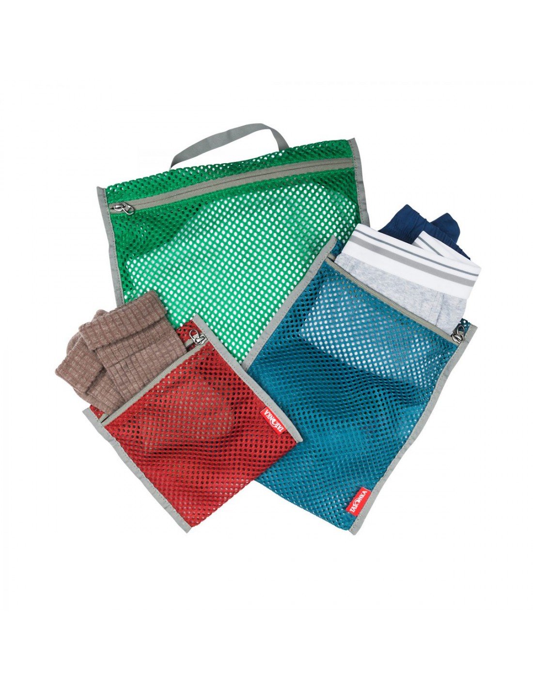 Tatonka Netztaschen (3 Stück) Mesh Pocket Set von Tatonka