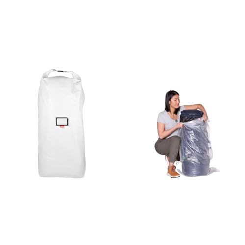 Tatonka Pack Cover Universal - Schutzhülle für Rucksäcke von 90 bis 130 Liter Volumen, Weiß & Schutzsack Einfach - Rucksack-Schutzhülle Tatonka Pack Cover Universal - Schutzhülle für Rucksäcke von 90 bis 130 Liter Volumen, Weiß & Schutzsack Einfach - Rucksack-Schutzhülle von Tatonka