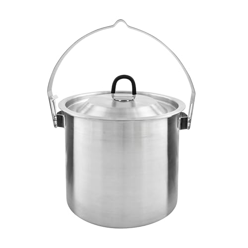 Tatonka Pot Set BC 1.4 L - Hoher Outdoor-Kochtopf aus Edelstahl mit einsetzbarer Schale, Bügel zum Aufhängen, Volumenskalierung und Deckel - 1,4 Liter - Ø 13 x 13,5 cm Tatonka Pot Set BC 1.4 L - Hoher Outdoor-Kochtopf aus Edelstahl mit einsetzbarer Schale, Bügel zum Aufhängen, Volumenskalierung und Deckel - 1,4 Liter - Ø 13 x 13,5 cm von Tatonka