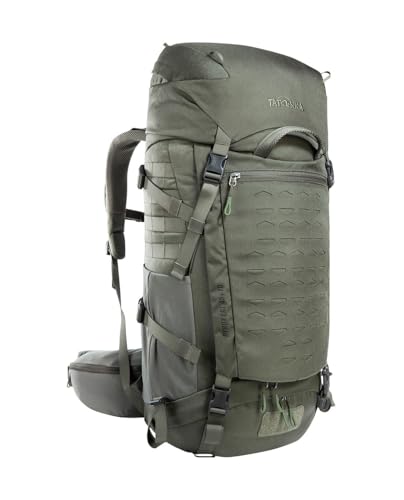 Tatonka Pyrox 45+10 BC - Tourenrucksack mit großer Frontöffnung, MOLLE-System, Bodenfach, Regenhülle und stufenlos einstellbarem Rückensystem - 55 Liter von Tatonka