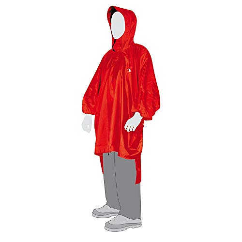 Tatonka Poncho 2 (M-L) - Wasserdichtes Regencape mit Kapuze und Schnürzug - Inklusive Beutel - Größe M - L (red) Tatonka Poncho 2 (M-L) - Wasserdichtes Regencape mit Kapuze und Schnürzug - Inklusive Beutel - Größe M - L (red) von Tatonka