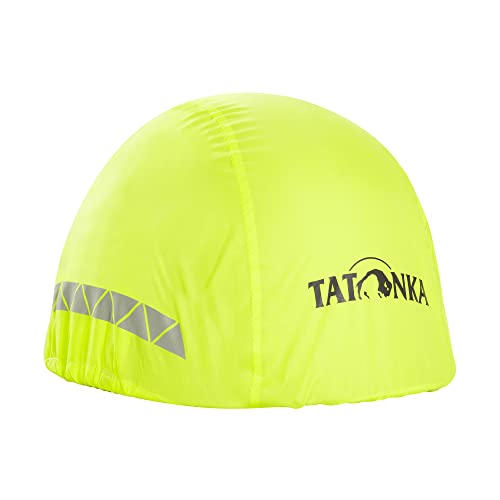 Tatonka Regenschutz Helmet Cover XL - Wasserdichter Fahrradhelm Regenüberzug aus recyceltem Polyester - mit Reflektoren - neongelb - Größe XL Tatonka Regenschutz Helmet Cover XL - Wasserdichter Fahrradhelm Regenüberzug aus recyceltem Polyester - mit Reflektoren - neongelb - Größe XL von Tatonka