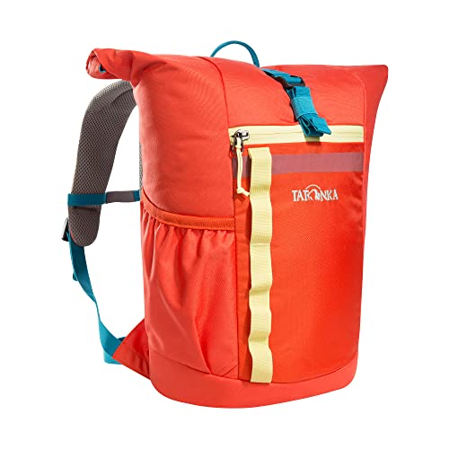 Tatonka Kinderrucksack Rolltop Pack JR 14L-Rucksack für Mädchen und Jungen im Grundschulalter -Inklusive Sitzkissen und Reflektoren für gute Sichtbarkeit - Aus recycelten Materialien (red orange) Tatonka Kinderrucksack Rolltop Pack JR 14L-Rucksack für Mädchen und Jungen im Grundschulalter -Inklusive Sitzkissen und Reflektoren für gute Sichtbarkeit - Aus recycelten Materialien (red orange) von Tatonka