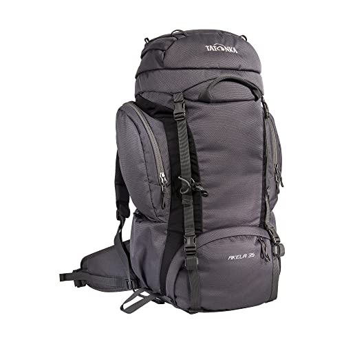Tatonka Wanderrucksack Akela 35l - Tourenrucksack für Jugendliche - Mit verstellbarem Rückensystem und zwei großen Reißverschluss-Seitentaschen - 35 Liter Volumen (titan grey) Tatonka Wanderrucksack Akela 35l - Tourenrucksack für Jugendliche - Mit verstellbarem Rückensystem und zwei großen Reißverschluss-Seitentaschen - 35 Liter Volumen (titan grey) von Tatonka