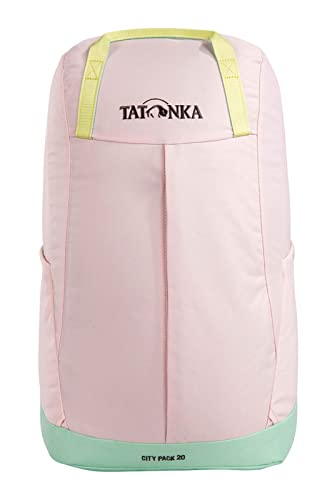 Tatonka Rucksack City Pack 20l - Leichter Daypack aus recycelten Materialien - 20 Liter Volumen (pink) von Tatonka