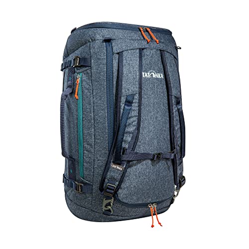 Tatonka Duffle Bag 45L - Faltbare Reisetasche mit Rucksackfunktion, abschließbar, klein verstaubar und mit 45 Liter Volumen (Navy) Tatonka Duffle Bag 45L - Faltbare Reisetasche mit Rucksackfunktion, abschließbar, klein verstaubar und mit 45 Liter Volumen (Navy) von Tatonka