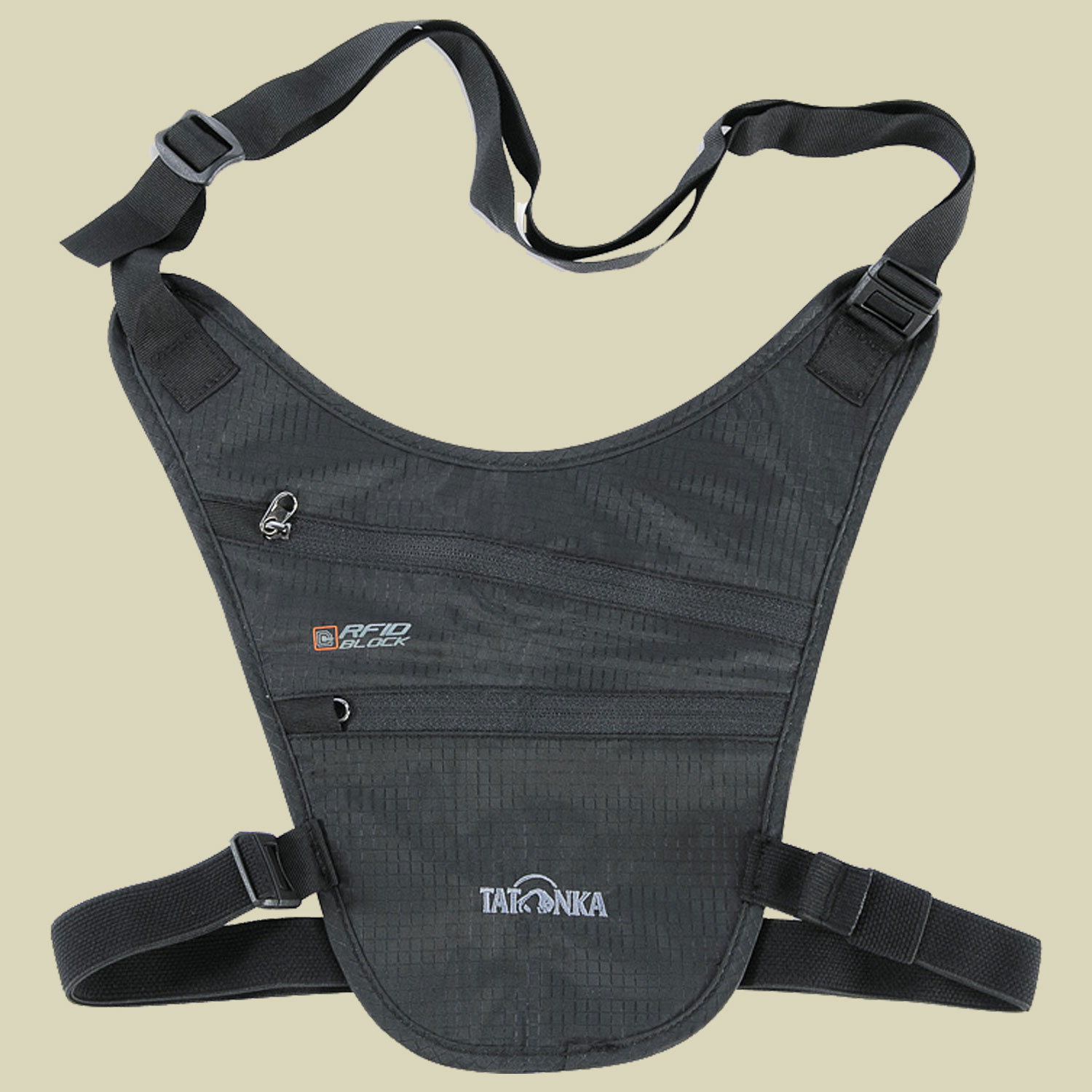 Skin Chest Holster RFID one size Farbe black Skin Chest Holster RFID one size Farbe black von Tatonka