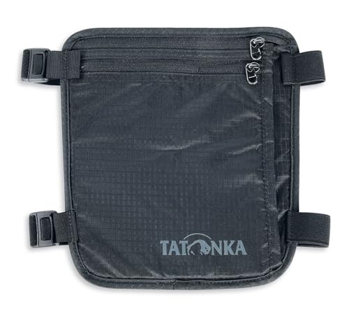 Tatonka Skin Secret Pocket - Sicherheits-Geldbörse zum Tragen am Bein - Bietet Platz für Reisepässe, Kreditkarten, Bargeld, etc. - Mit weicher und hautfreundlicher Rückseite - 19 x 19 cm, Schwarz Tatonka Skin Secret Pocket - Sicherheits-Geldbörse zum Tragen am Bein - Bietet Platz für Reisepässe, Kreditkarten, Bargeld, etc. - Mit weicher und hautfreundlicher Rückseite - 19 x 19 cm, Schwarz von Tatonka