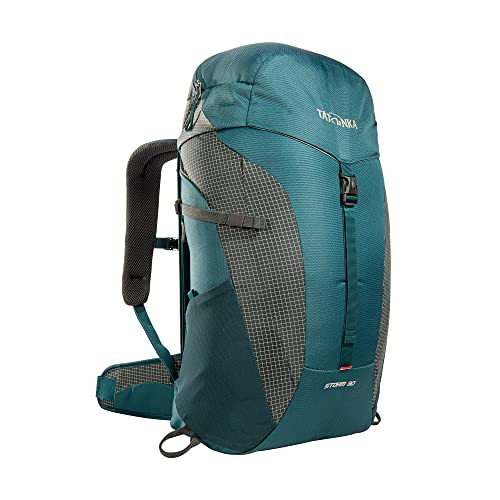 Tatonka Wanderrucksack Storm 30l Recco mit Rückenbelüftung und Regenschutz - Leichter, bequemer Rucksack zum Wandern mit RECCO-Reflektor - Damen und Herren - 30 Liter (teal green) von Tatonka