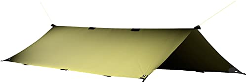 Tatonka Tarp 4 Simple (285 x 400 cm) - Leicht, reißfest, wasserdicht - Mit verstärkten Eckpunkten, Abpsannschlaufen und Ösen - Inklusive Abspannleinen und Packbeutel Tatonka Tarp 4 Simple (285 x 400 cm) - Leicht, reißfest, wasserdicht - Mit verstärkten Eckpunkten, Abpsannschlaufen und Ösen - Inklusive Abspannleinen und Packbeutel von Tatonka