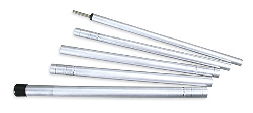 Tatonka Tarp-Stange 260 cm - Steckbare, 7-teilige Tarpstange aus Aluminium mit 2,60 Meter Länge - zum Aufspannen von Tarps und Sonnensegel, Silber Tatonka Tarp-Stange 260 cm - Steckbare, 7-teilige Tarpstange aus Aluminium mit 2,60 Meter Länge - zum Aufspannen von Tarps und Sonnensegel, Silber von Tatonka