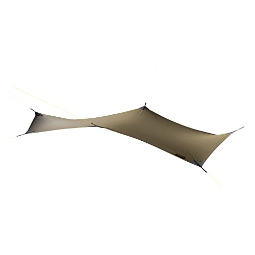 Tatonka Tarp Wing 2 LT - Ultraleichtes, hoch reißfestes Tarp aus silikonbeschichtetem Polyamid - Mit Ösen und Gurtbandschlaufen - Inklusive Abspannleinen und Packbeutel - Maße: 315 x 215 cm von Tatonka