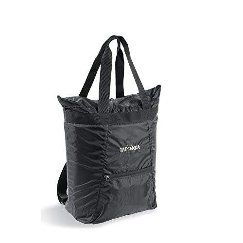 Tatonka Rucksacktasche Market Bag 22l - Leichte Einkaufstasche / Shopper mit verstaubaren Rucksackträgern und Reißverschluss - als Tasche oder Rucksack verwendbar - 22 Liter (schwarz) Tatonka Rucksacktasche Market Bag 22l - Leichte Einkaufstasche / Shopper mit verstaubaren Rucksackträgern und Reißverschluss - als Tasche oder Rucksack verwendbar - 22 Liter (schwarz) von Tatonka
