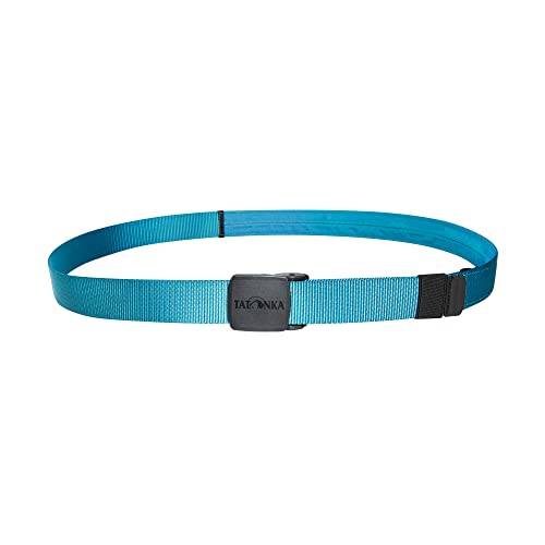 Tatonka Reisegürtel Travel Waistbelt 30mm - Gürtel mit Geld-Geheimfach an der Innenseite - 130 cm lang / 3 cm breit (ocean blue) von Tatonka