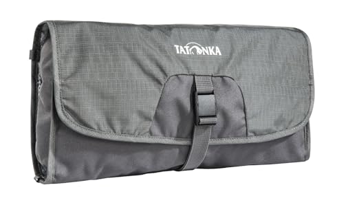 Tatonka Travelcare Kulturbeutel - Flache Waschtasche zum Aufhängen mit Fächern und Spiegel - 32 x 17 x 4 cm (titan grey) Tatonka Travelcare Kulturbeutel - Flache Waschtasche zum Aufhängen mit Fächern und Spiegel - 32 x 17 x 4 cm (titan grey) von Tatonka