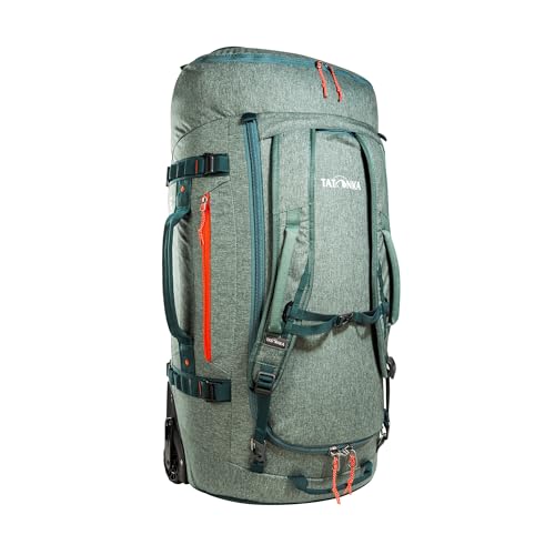 Tatonka Trolley Duffle Roller 80 - Faltbare Reisetasche mit Rollen und Rucksackfunktion - In eigener Deckeltasche verstaubar - 80 Liter Volumen Tatonka Trolley Duffle Roller 80 - Faltbare Reisetasche mit Rollen und Rucksackfunktion - In eigener Deckeltasche verstaubar - 80 Liter Volumen von Tatonka