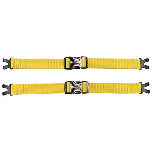 Tatonka Unisex-Adult Compression Straps Kompressionsgurt, Yellow, 45 cm von Tatonka