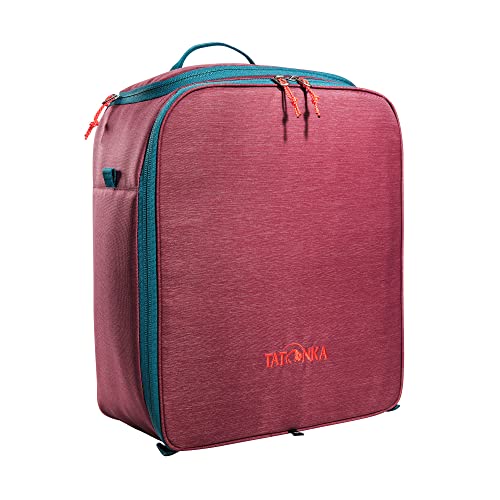 Tatonka Kühltasche Cooler Bag M (15l) - Isolierte Tasche für Rucksäcke bis 30 Liter Volumen - Mit Innenfach für Kühlakkus und 2 Reißverschluss-Öffnungen (vorne & oben) - 32 x 16 x 36 cm (bordeaux red) von Tatonka