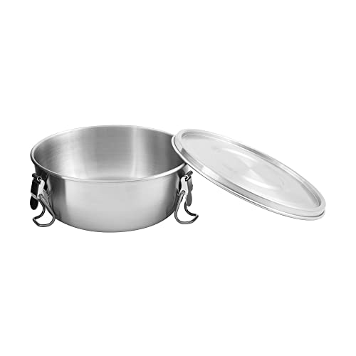 Tatonka Food Bowl 0,5 L - Essensbehälter / Schüssel aus Edelstahl - Mit Deckel, Clip-Verschlüssen und 500 ml Volumen Tatonka Food Bowl 0,5 L - Essensbehälter / Schüssel aus Edelstahl - Mit Deckel, Clip-Verschlüssen und 500 ml Volumen von Tatonka