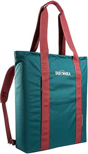 Tatonka Rucksacktasche Grip Bag 13l - Tasche mit verstaubaren Rucksackträgern und Laptopfach - als Tasche oder Rucksack verwendbar - 13 Liter (teal green) Tatonka Rucksacktasche Grip Bag 13l - Tasche mit verstaubaren Rucksackträgern und Laptopfach - als Tasche oder Rucksack verwendbar - 13 Liter (teal green) von Tatonka