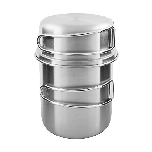 Tatonka Handle Mug 600 ml Set – Becherset aus rostfreiem Edelstahl bestehend aus Tasse und Deckel - Mit Klappgriffen und Volumenskalierung - kompatibel mit Nalgene Weithals 1L Tatonka Handle Mug 600 ml Set – Becherset aus rostfreiem Edelstahl bestehend aus Tasse und Deckel - Mit Klappgriffen und Volumenskalierung - kompatibel mit Nalgene Weithals 1L von Tatonka