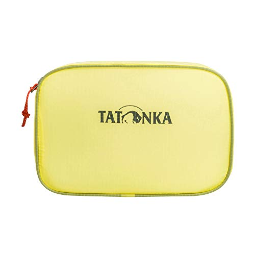 Packtasche Tatonka SQZY Zip Bag 4l - Ultraleichter Packsack mit Reißverschluss - ideal zum Sortieren des Reisegepäcks - 4 Liter - PFC-frei - gelb von Tatonka
