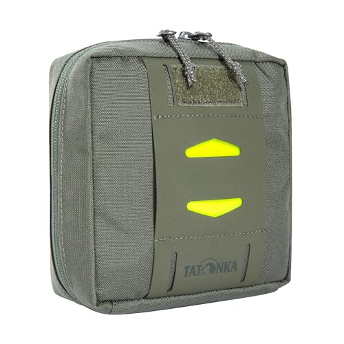 Tatonka Unisex – Erwachsene Universal Pouch 14 x 14 Rucksack-Zusatztasche, Stone Grey Olive, 14 x 14 cm Tatonka Unisex – Erwachsene Universal Pouch 14 x 14 Rucksack-Zusatztasche, Stone Grey Olive, 14 x 14 cm von Tatonka