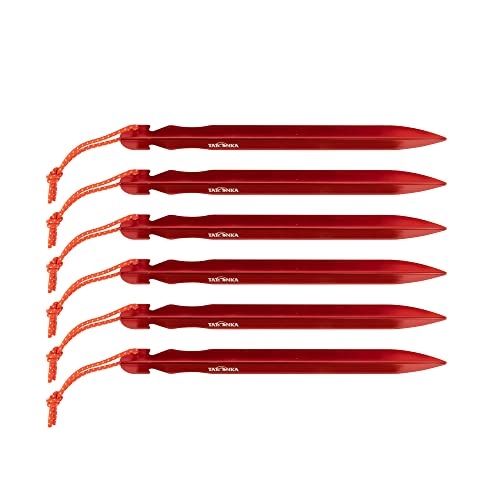 Tatonka Zelthering/Tent Peg Light 17cm (6 Stück) - Ultraleichte Zeltheringe aus Aluminium und mit V-Profil - 17 cm lang und in gut sichtbarem Rot - 6er-Pack Tatonka Zelthering/Tent Peg Light 17cm (6 Stück) - Ultraleichte Zeltheringe aus Aluminium und mit V-Profil - 17 cm lang und in gut sichtbarem Rot - 6er-Pack von Tatonka