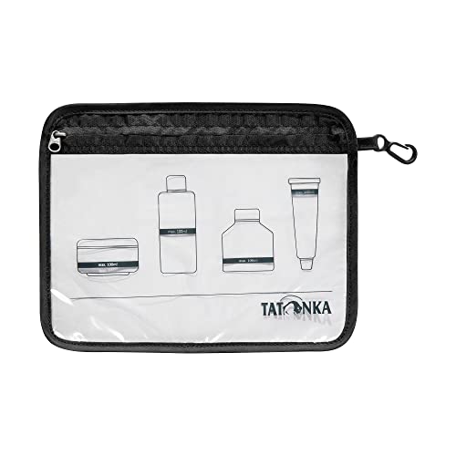 Tatonka Kulturbeutel Zip Flight Bag A5 - Transparenter Beutel zur Mitnahme von Flüssigkeiten im Flugzeug-Handgepäck - 22 x 18 cm (black) Tatonka Kulturbeutel Zip Flight Bag A5 - Transparenter Beutel zur Mitnahme von Flüssigkeiten im Flugzeug-Handgepäck - 22 x 18 cm (black) von Tatonka