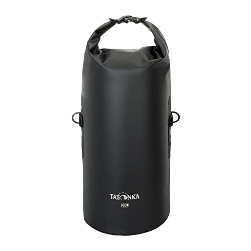 Tatonka WP Stuffbag 25L - Leichter, wasserdichter Packsack mit Rollverschluss und 25 Liter Volumen (Black) von Tatonka