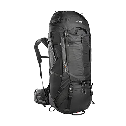 Tatonka Yukon X1 85+10 - Trekkingrucksack mit Frontzugriff und verstellbarem Rückensystem - für schwere Lasten - 95 Liter Volumen (black) von Tatonka