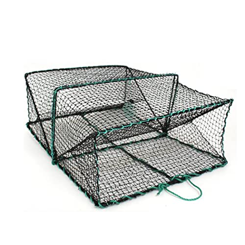 Tauzveok Krebsreuse,Faltbare Fischreuse,Reusen Krebsreuse Gefaltet Fischernetz Reuse, Faltreuse, Garnelen, Hummer Köderfischreuse,60 * 45 * 25cm Tauzveok Krebsreuse,Faltbare Fischreuse,Reusen Krebsreuse Gefaltet Fischernetz Reuse, Faltreuse, Garnelen, Hummer Köderfischreuse,60 * 45 * 25cm von Tauzveok