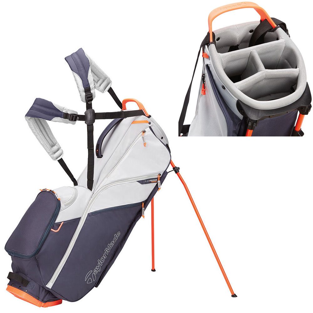 'Taylor Made Flex Tech Lite Standbag grau/orange' von Taylor Made