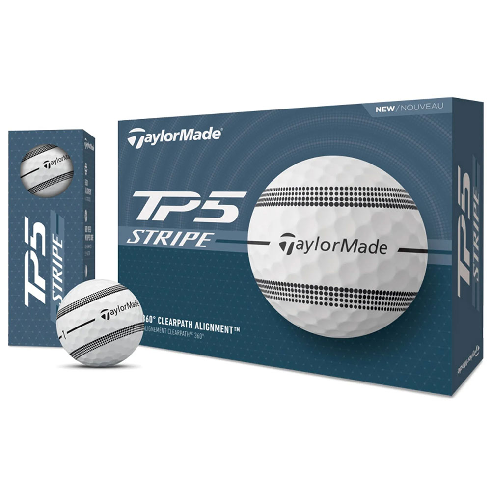 'Taylor Made TP5 Stripe Golfball 12er weiss' von Taylor Made