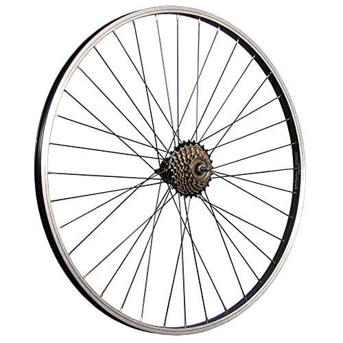28 Zoll Fahrrad Hinterrad Aluminiumfelge mit 7 Fach Schraubkranz schwarz 28 Zoll Fahrrad Hinterrad Aluminiumfelge mit 7 Fach Schraubkranz schwarz von Taylor-Wheels