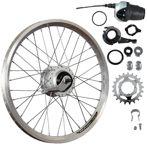 Laufrad 20 Zoll Hinterrad Shimano Nexus Inter 8 SG-C6000 Rücktrittbremse Silber Laufrad 20 Zoll Hinterrad Shimano Nexus Inter 8 SG-C6000 Rücktrittbremse Silber von Taylor-Wheels