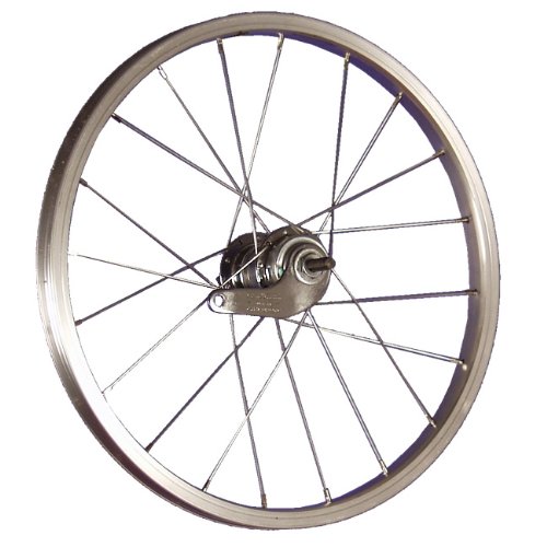 Taylor-Wheels 18 Zoll Hinterrad Büchel Alufelge/Velosteel Rücktrittnabe - Silber von Taylor-Wheels
