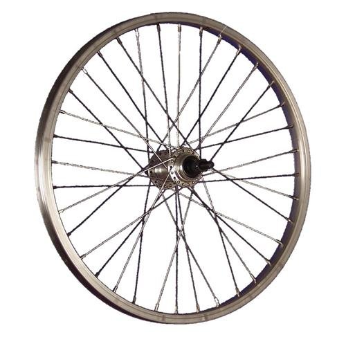 Taylor-Wheels 20 Zoll Hinterrad Büchel Alufelge/Schraubkranznabe 5/8-fach - Silber von Taylor-Wheels